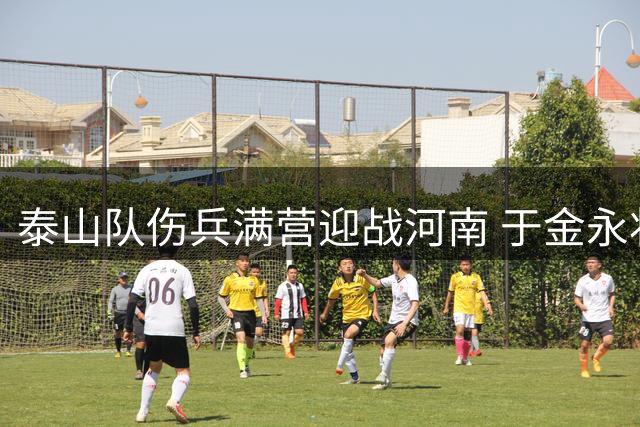 泰山队伤兵满营迎战河南 于金永状态火热成看点