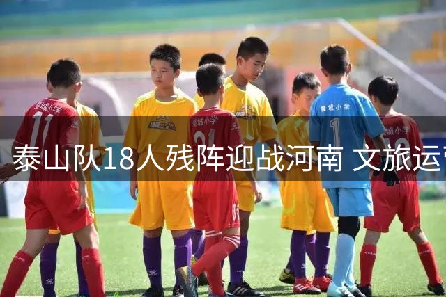 泰山队18人残阵迎战河南 文旅运营失策酿成用人危机